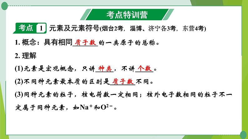 2022年中考化学第一轮系统复习第三讲物质构成的奥秘课时1物质的构成及分类课件PPT第2页