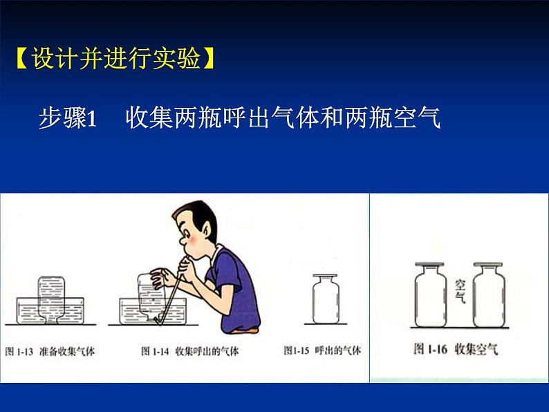 1.2.2对人体吸入的空气和呼出的气体的探究课件PPT04