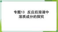 2022年中考化学一轮复习---专题13反应后溶液中溶质成分的探究课件PPT