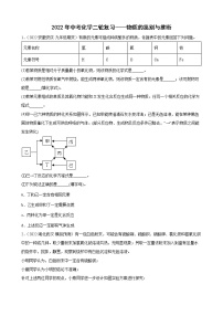 2022年中考化学二轮复习——物质的鉴别与推断