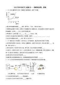 2022年中考化学二轮复习——物质的分离、提纯