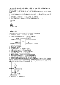 2022年安徽省安庆市中考化学第二轮复习---酸的化学性质探究