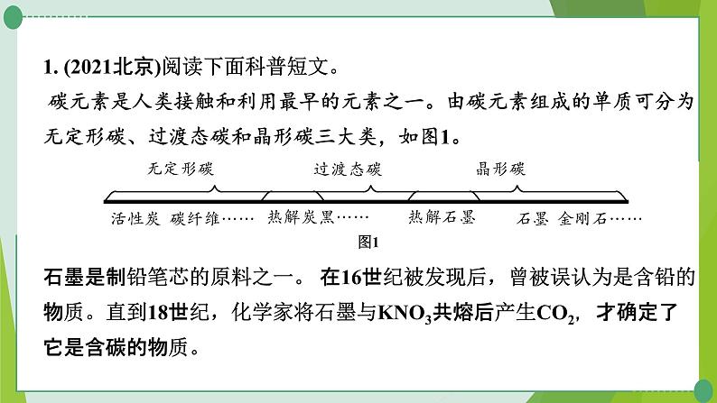 2022年中考化学第二轮复习专题十科普阅读题、跨学科试题、项目性探究课件PPT第2页