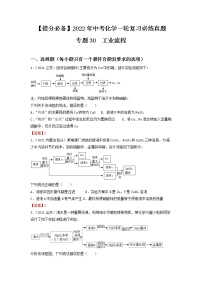 专题30工业流程-【提分必备】2022年中考化学一轮复习必练真题（全国通用）