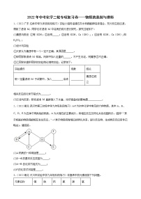 2022年中考化学二轮专项复习卷——物质的鉴别与推断