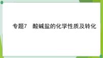 2022年中考化学二轮系统专题复习7酸碱盐的化学性质及转化课件PPT