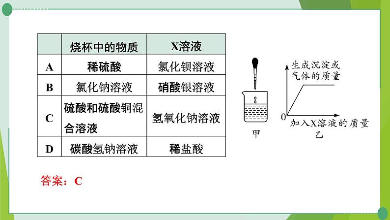 2022年中考化学二轮复习专题三坐标曲线题课件PPT第3页