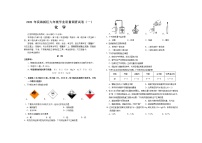 2021年天津市滨海新区九年级学业质量调查（一模）化学试卷