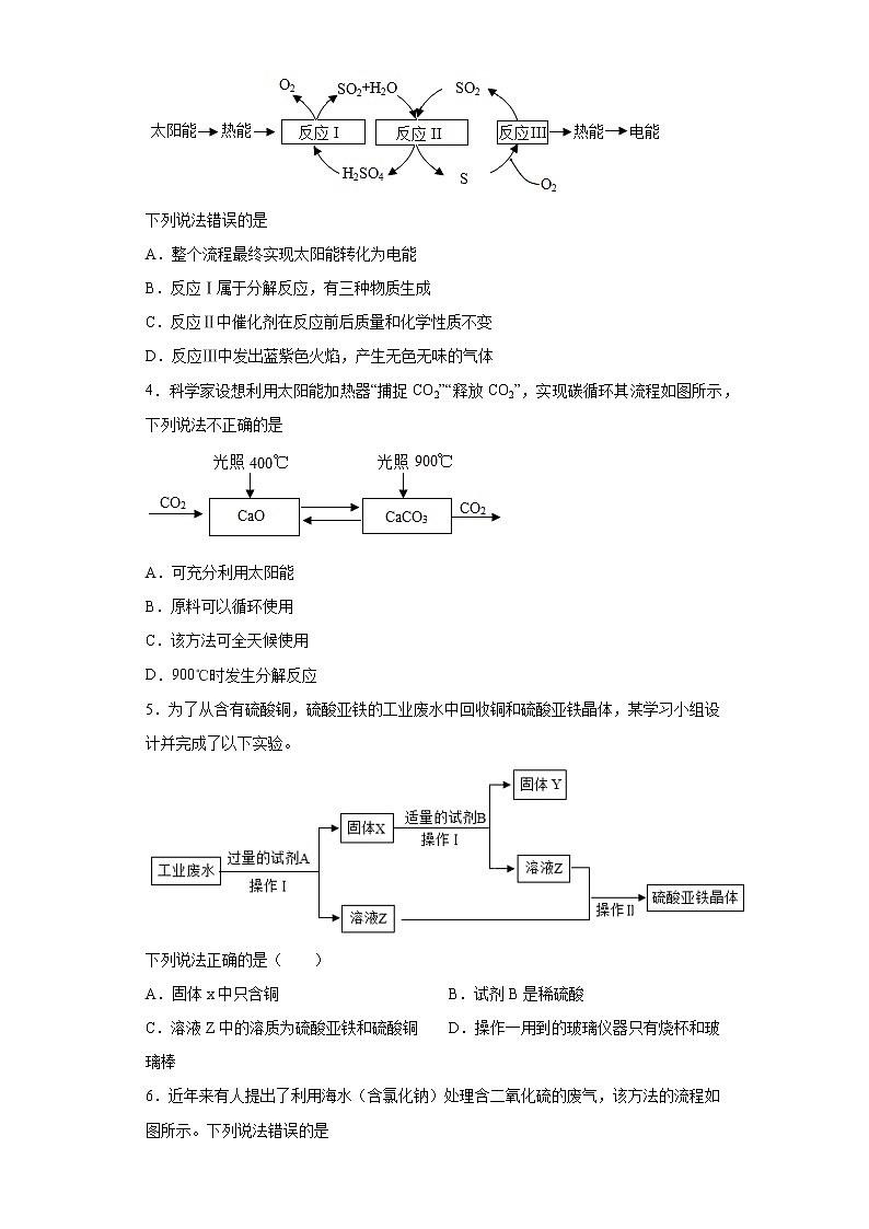 2022年中考化学二轮复习专题19化学工艺流程题第2页