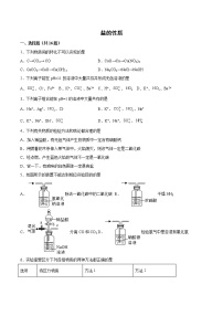 2022年中考化学二轮复习提升卷——盐的性质