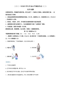 2021年山东省聊城市东阿县中考二模化学试题及答案