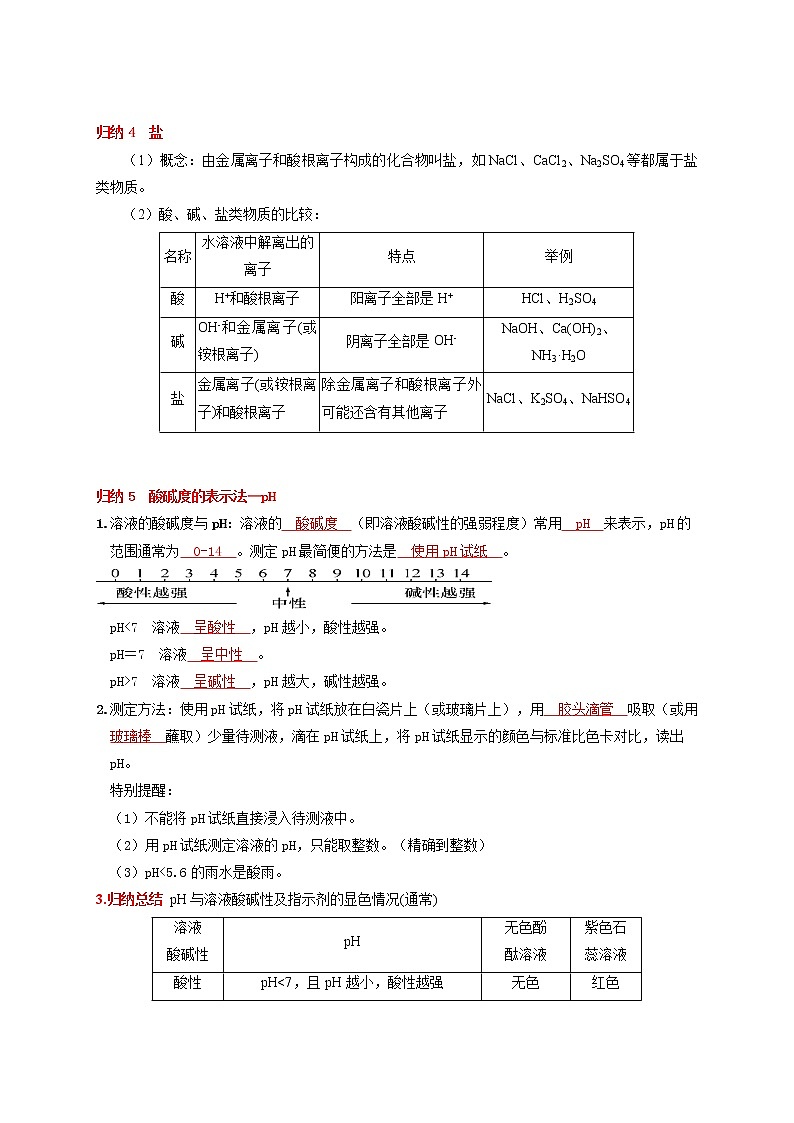 考点 26 酸和碱的中和反应、溶液的酸碱度  （解析版）第3页