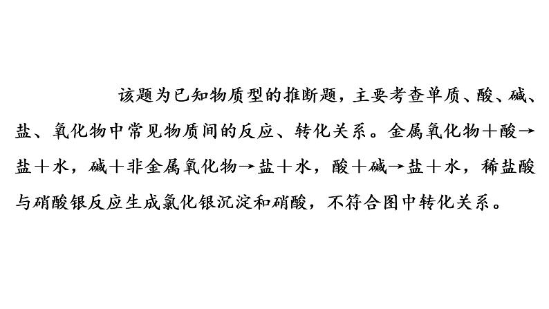 2022年中考化学系统复习----以推断为基础的综合能力题课件PPT第7页