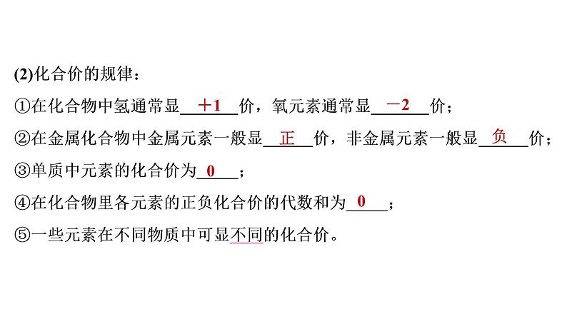 2022年湖南省益阳市中考化学第2编专题1化学用语课件07