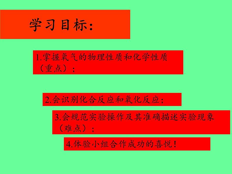 鲁教版九年级化学上册 4.3  氧气(4) 课件第4页