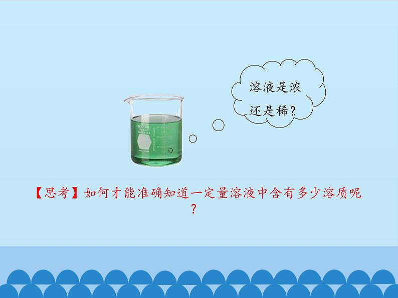 鲁教版九年级化学上册 3.2 溶液组成的定量表示_ 课件04