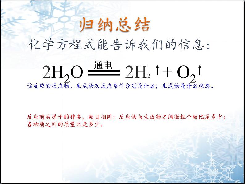 鲁教版九年级化学上册 5.2  化学反应的表示(1) 课件第7页