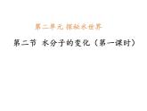 鲁教版九年级化学上册 2.2  水分子的变化(1) 课件