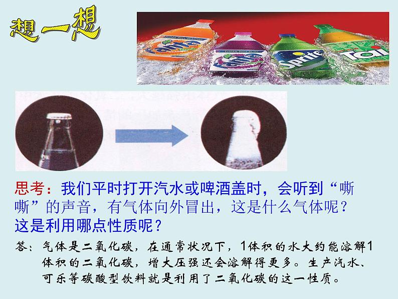 鲁教版九年级化学上册 6.3 二氧化碳的性质第二课时 课件06