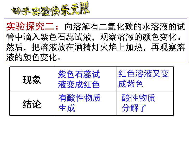 鲁教版九年级化学上册 6.3 二氧化碳的性质第二课时 课件08