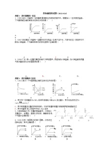 2022年中考化学二轮专题复习练习-坐标曲线提