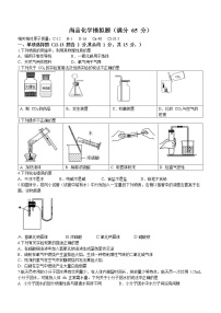 2022年辽宁省沈阳市大东区尚品学校中考模拟化学试题(word版无答案)