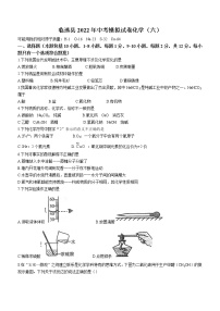 2022年甘肃省定西市临洮县中考模拟化学试题（六）(word版含答案)