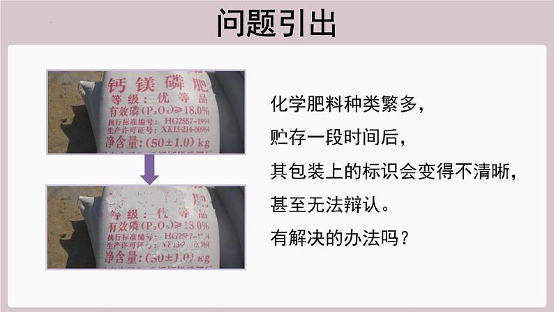 2022年中考化学总复习知识讲解---化学肥料的简易鉴别课件第2页