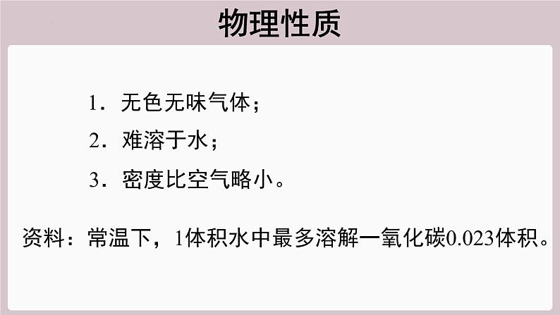 2022年中考化学总复习知识讲解---认识一氧化碳件课件PPT第4页