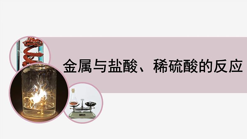 2022年中考化学总复习知识讲解---金属与盐酸、稀硫酸的反应课件第1页