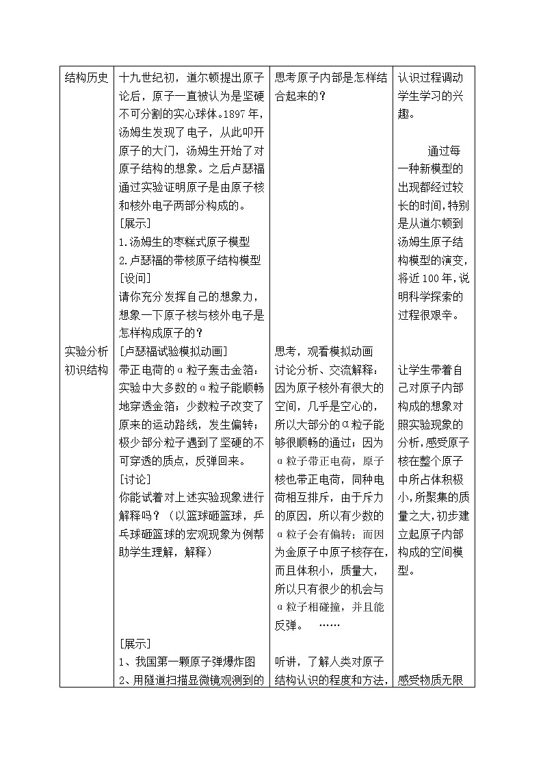 课题2 原子的结构教案103