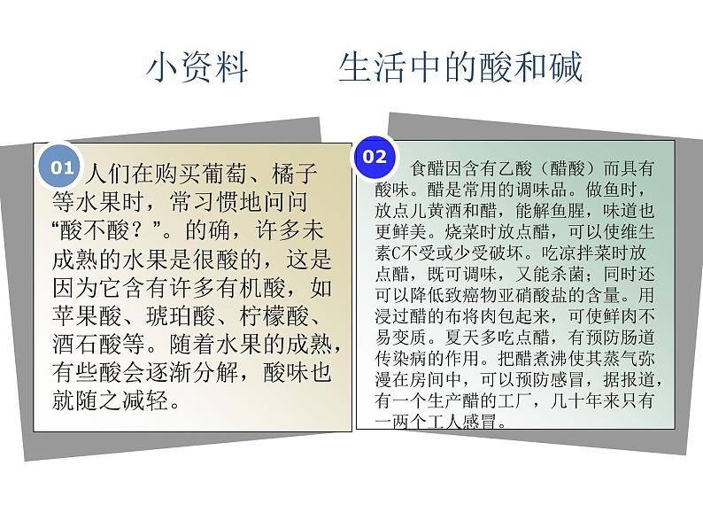 初中化学人教版九年级下册 课题1常见的酸和碱 课件第5页