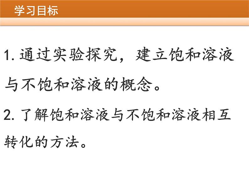 初中化学人教版九年级下册 课题2溶解度2 课件第2页