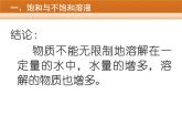 初中化学人教版九年级下册 课题2溶解度2 课件