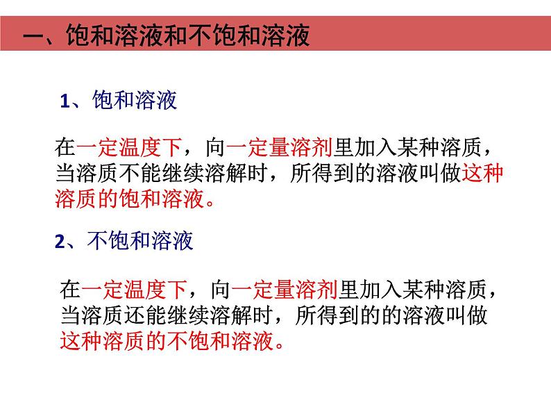 初中化学人教版九年级下册 课题2溶解度 课件第8页