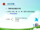 鲁教版九年级下册化学  10.3远离有毒物质 课件