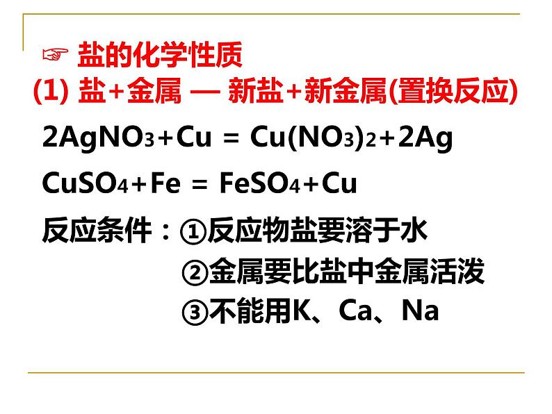 北京课改版九下化学 12.2盐的性质 课件第6页