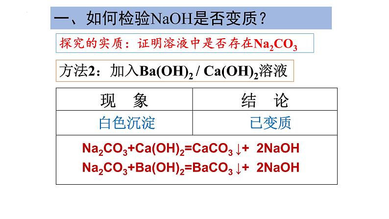 2022年中考化学专题复习探究碱的变质课件PPT第6页