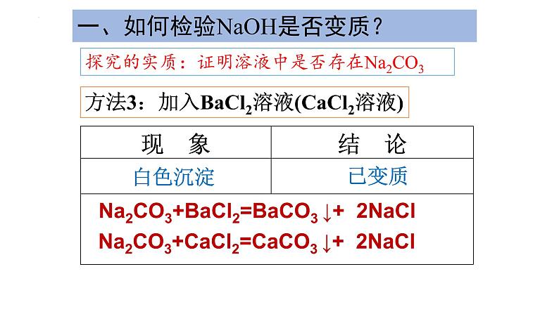 2022年中考化学专题复习探究碱的变质课件PPT第7页