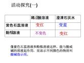 粤教版九下化学 8.1溶液的酸碱性 课件