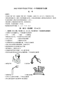 2022年陕西省渭南市澄城县中考二模化学试题(word版无答案)