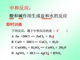 人教版（五四制）九年级化学  3.2 酸和碱的中和反应 课件