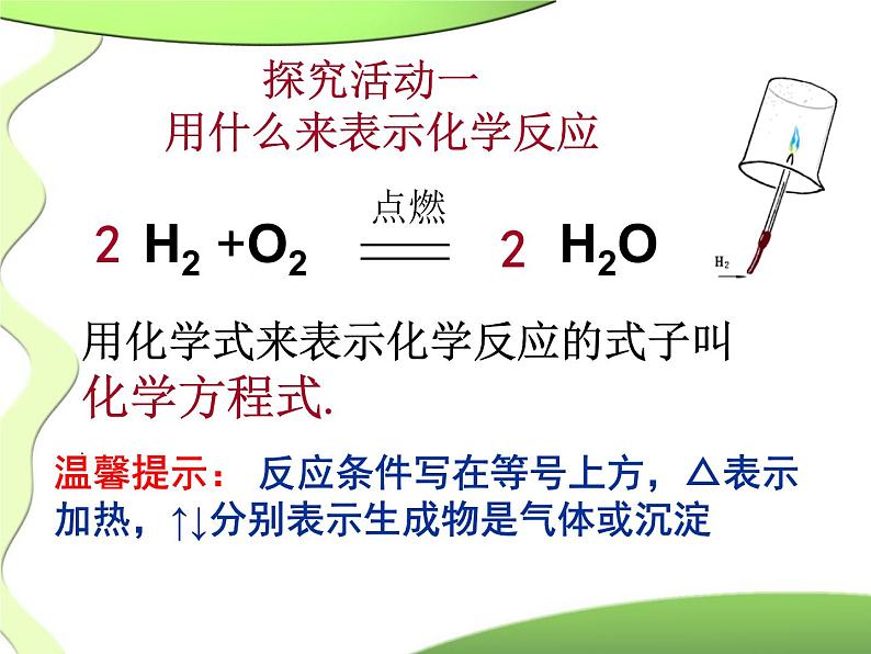 鲁教版（五四制）八年级化学 5.2化学反应的表示 课件07