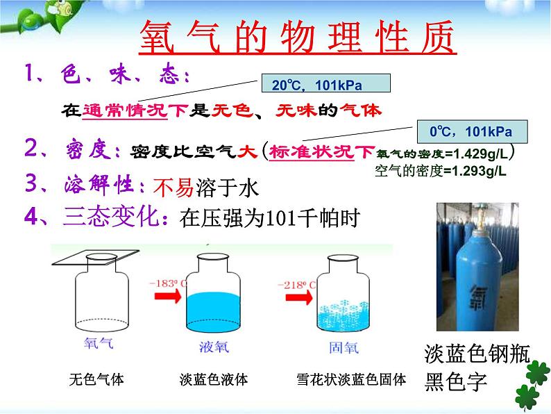 鲁教版（五四制）八年级化学 4.2氧气 课件第3页