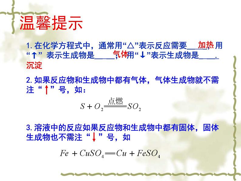 鲁教版（五四制）八年级化学 5.2化学反应的表示 课件第6页