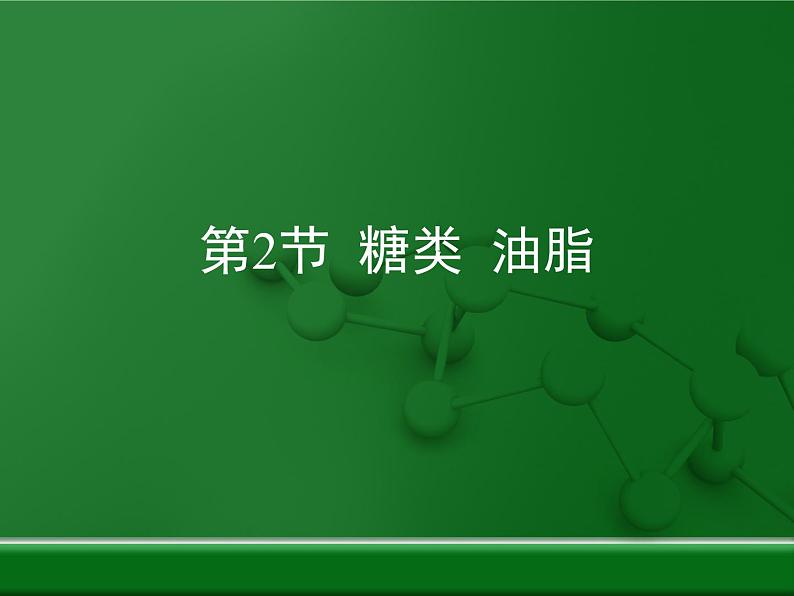 第8章 《糖类、油脂》复习课件第1页