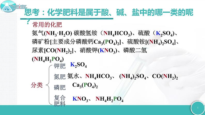 7.3 几种重要的盐（第3课时  化学肥料）-2021-2022学年九年级化学下册同步精品课件（沪教版）05