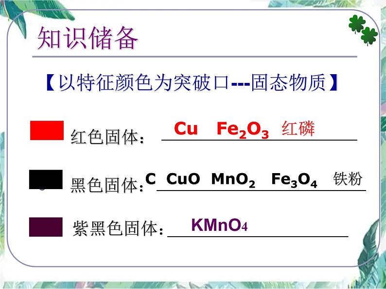 中考化学专题复习 《推断题专项复习》优质课件第5页