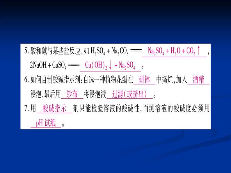 人教版（五四制）九年级化学 3.3 实验活动3 酸、碱的化学性质 课件第3页