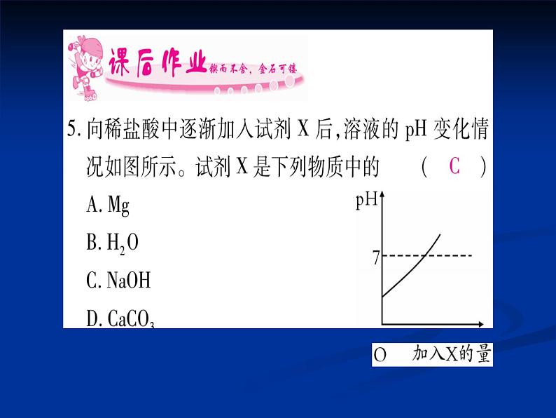 人教版（五四制）九年级化学 3.3 实验活动3 酸、碱的化学性质 课件第6页